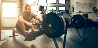Indoor rowing at Rowed to Fitness in Central Oregon