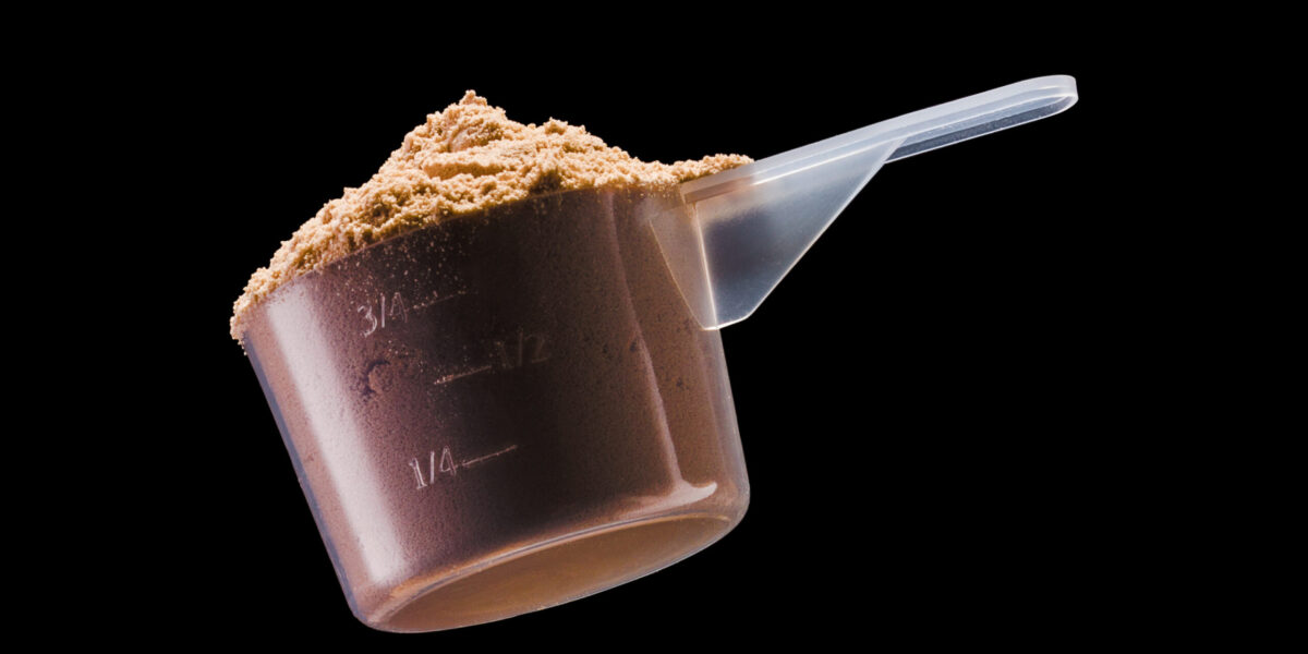 Protein powder for athletic performance